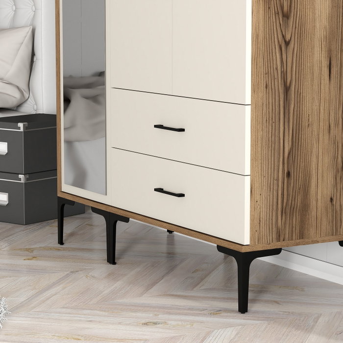 Hanah Home Kumsal RT - Nogal y Crema